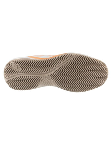 Asics gel-dedicate 9 clay 1042a314-100 białe 37
