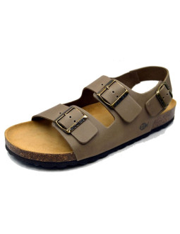 Bio bio buty sandały męskie profilowane skóra naturalna