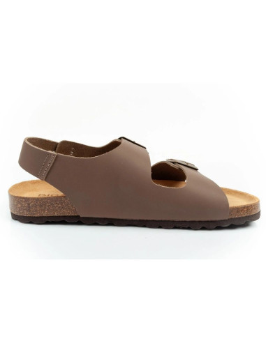 Bio bio buty sandały męskie profilowane skóra naturalna
