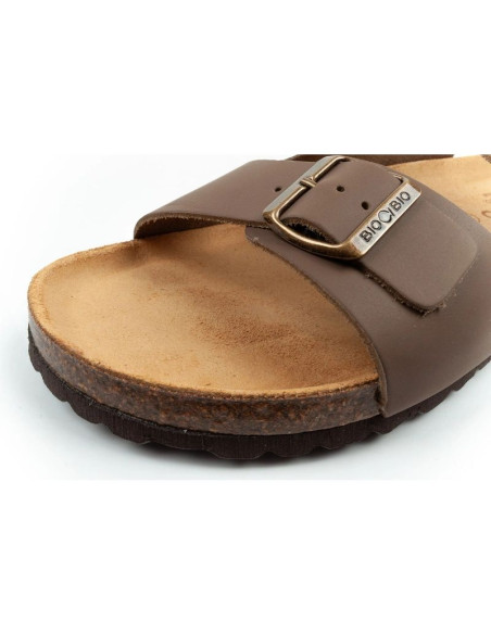 Bio bio buty sandały męskie profilowane skóra naturalna