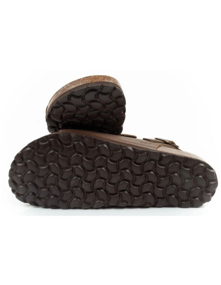 Bio bio buty sandały męskie profilowane skóra naturalna