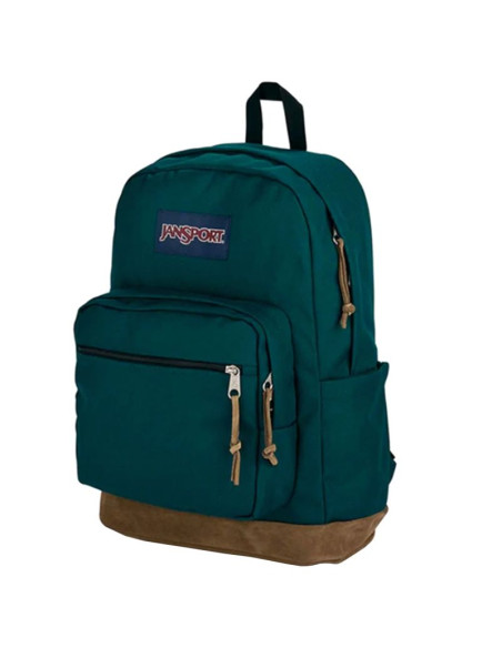 Jansport right pack backpack ek0a5bap5j4 zielone one size