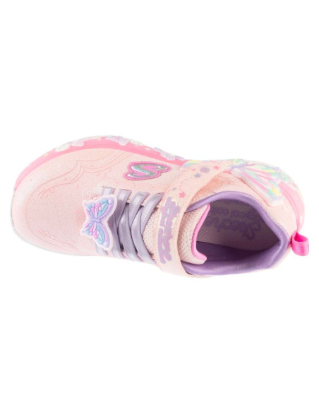 Skechers s-lights: butterfly bliss 303065lc-lpmt różowe 27