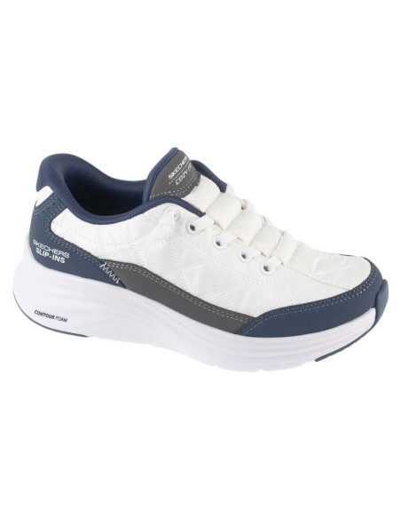 Skechers slip-ins contour foam - cozy fit 303949l-wnv białe 27