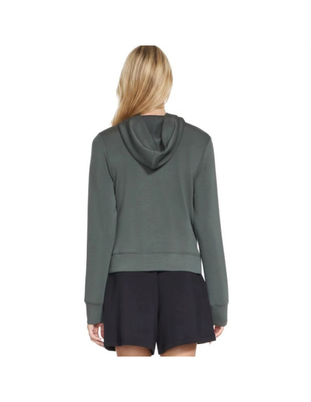 Skechers cozy luxe hoodie hd127-gnbk zielone l