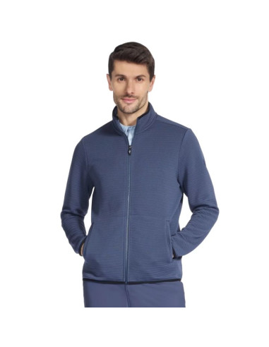 Skechers the hoodless hoodie ottoman jacket ja25-blrd niebieskie m