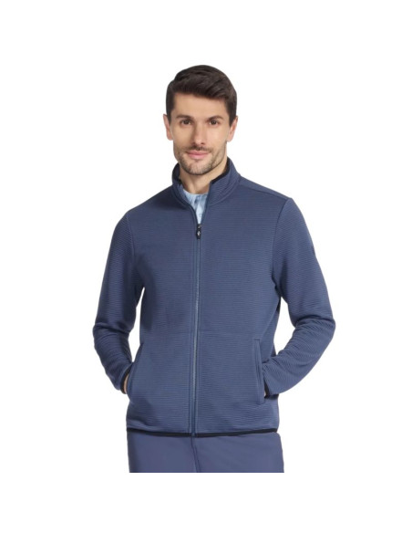 Skechers the hoodless hoodie ottoman jacket ja25-blrd niebieskie m