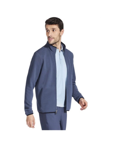 Skechers the hoodless hoodie ottoman jacket ja25-blrd niebieskie m