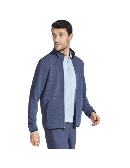 Skechers the hoodless hoodie ottoman jacket ja25-blrd niebieskie m