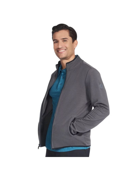 Skechers the hoodless hoodie ottoman jacket ja25-bkcc szare l