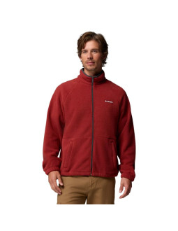 Columbia timber crest full zip fleece 2176101632 czerwone l