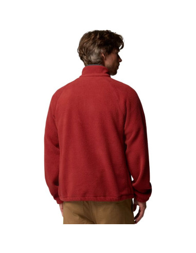 Columbia timber crest full zip fleece 2176101632 czerwone l