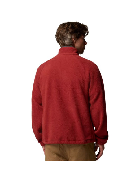 Columbia timber crest full zip fleece 2176101632 czerwone l