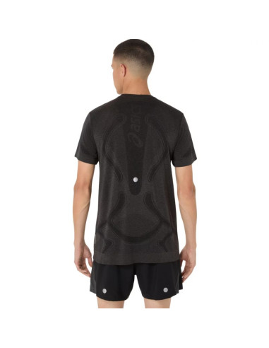 Asics road seamless ss top 2011d355-001 czarne l