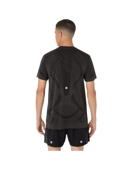 Asics road seamless ss top 2011d355-001 czarne l