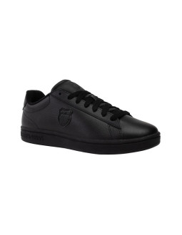 Buty męskie na co dzień k-swiss court shield ii black/black/black m (04412-001-m) 2
