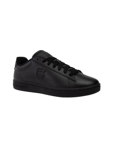 Buty męskie na co dzień k-swiss court shield ii black/black/black m (04412-001-m)