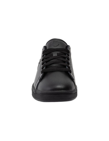 Buty męskie na co dzień k-swiss court shield ii black/black/black m (04412-001-m)