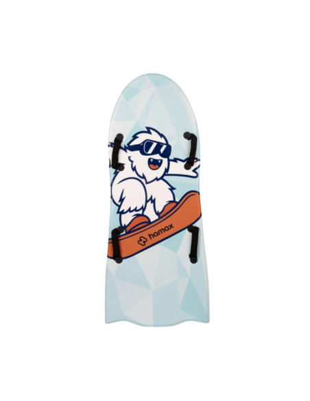 Ślizg hamax free surfer yeti błękitno-biały 550073