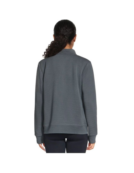 Skechers go walk everywhere full zip hoodless w3ja261-gnbk zielone l