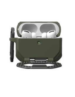 Uag monarch - obudowa ochronna do airpods pro 3 (olive/silver)