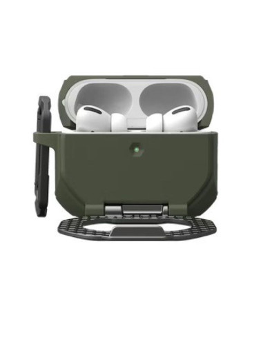 Uag monarch - obudowa ochronna do airpods pro 3 (olive/silver)