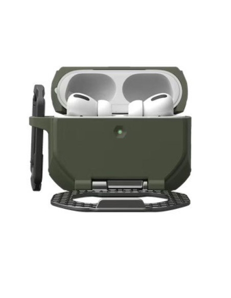 Uag monarch - obudowa ochronna do airpods pro 3 (olive/silver)