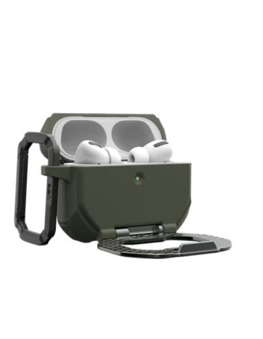 Uag monarch - obudowa ochronna do airpods pro 3 (olive/silver)