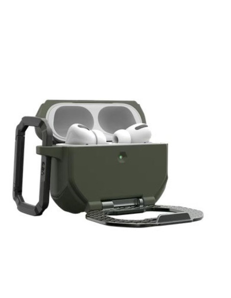 Uag monarch - obudowa ochronna do airpods pro 3 (olive/silver)