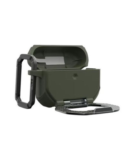 Uag monarch - obudowa ochronna do airpods pro 3 (olive/silver)
