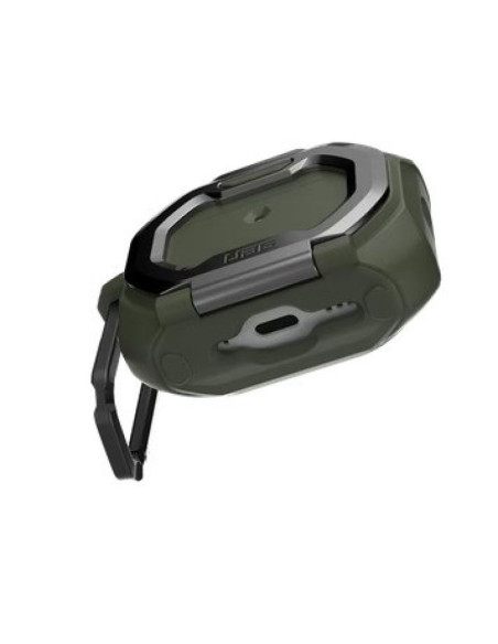 Uag monarch - obudowa ochronna do airpods pro 3 (olive/silver)