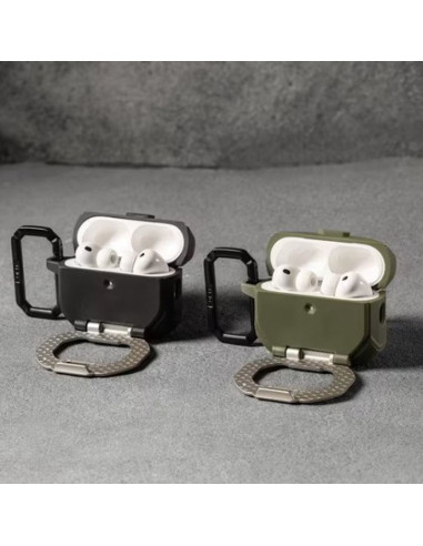 Uag monarch - obudowa ochronna do airpods pro 3 (olive/silver)