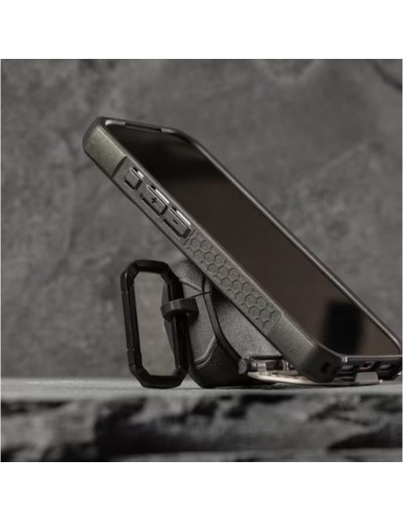 Uag monarch - obudowa ochronna do airpods pro 3 (olive/silver)