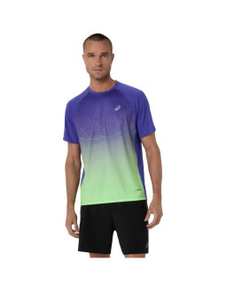 Asics road fade ss top 2011d512-401 niebieskie l