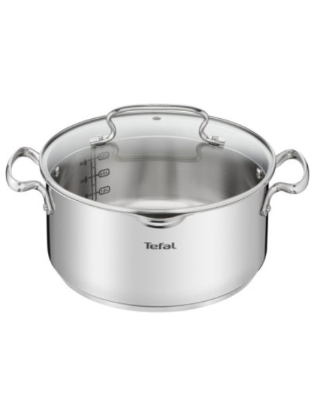 Garnek z pokrywką tefal duetto+ g7194655 (4,3 litra)