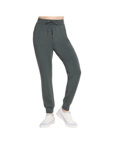 Skechers skechluxe elevate jogger pant pt149-gnbk zielone l