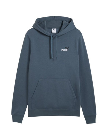 Bluza męska puma ess 2 color small no.1 logo hoodie turkusowa 684718 37