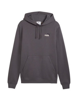 Bluza męska puma ess 2 color small no.1 logo hoodie szara 684718 77