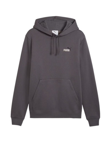 Bluza męska puma ess 2 color small no.1 logo hoodie szara 684718 77