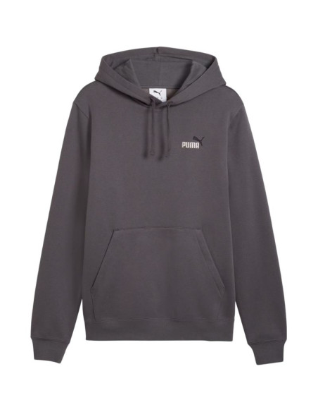 Bluza męska puma ess 2 color small no.1 logo hoodie szara 684718 77