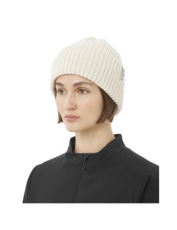 Salomon snowbird beanie lc2629600 białe osfa 2