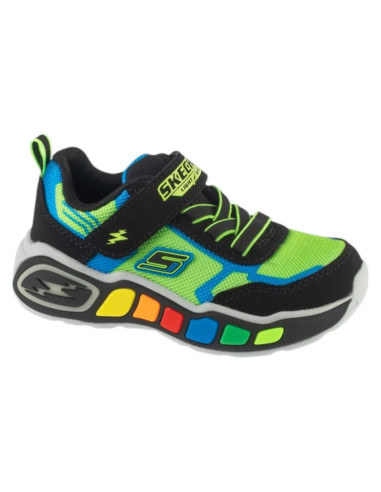 Skechers play scene - storm brights 407606n-lmbk zielone 24
