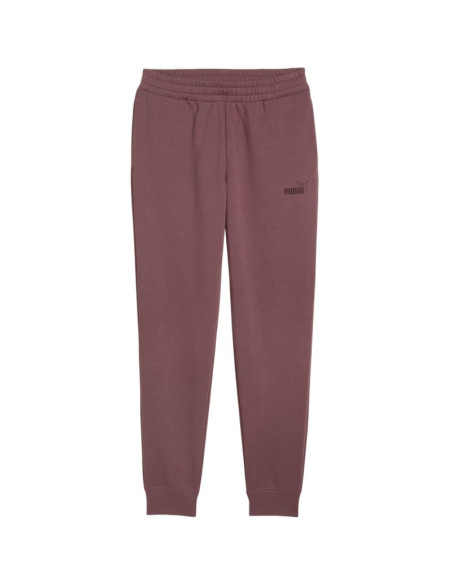Spodnie męskie puma ess no.1 logo sweatpants fl brązowe 682607 91