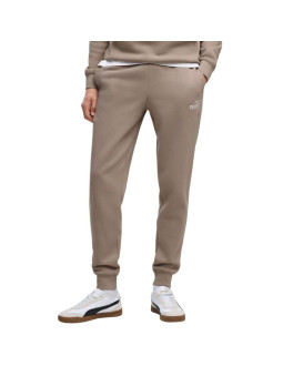 Spodnie męskie puma ess no.1 logo sweatpants fl beżowe 682607 94