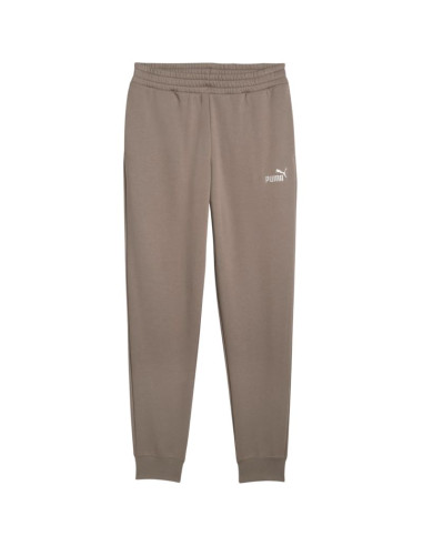 Spodnie męskie puma ess no.1 logo sweatpants fl beżowe 682607 94