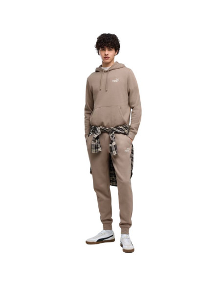 Spodnie męskie puma ess no.1 logo sweatpants fl beżowe 682607 94