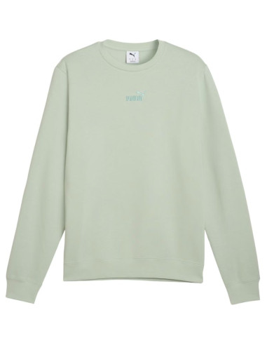 Bluza męska puma ess small no.1 logo zielona 692913 28