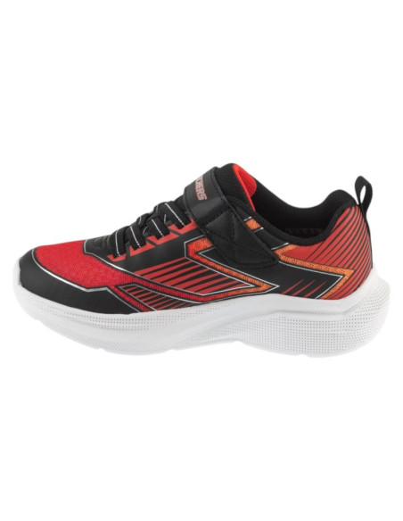 Skechers microspec velocity - grid drift 404127l-bkrd czerwone 27
