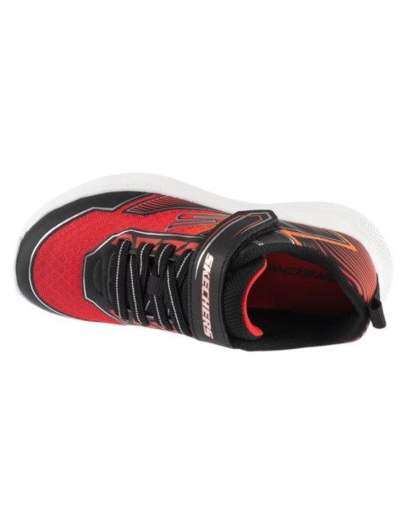Skechers microspec velocity - grid drift 404127l-bkrd czerwone 27