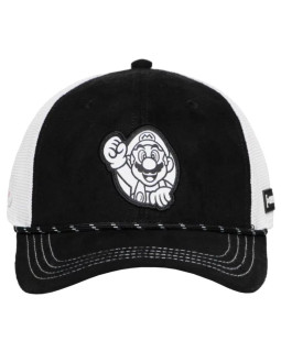 Capslab super mario trucker cap cl-smb2-1-pcs-nig czarne one size 2